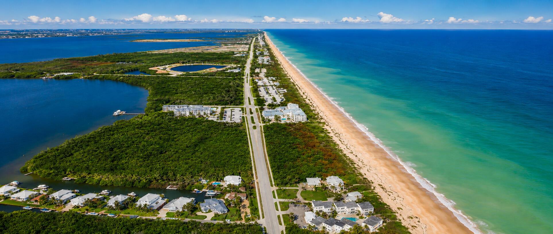 Image 3: North Coastal road and beachfront development view
