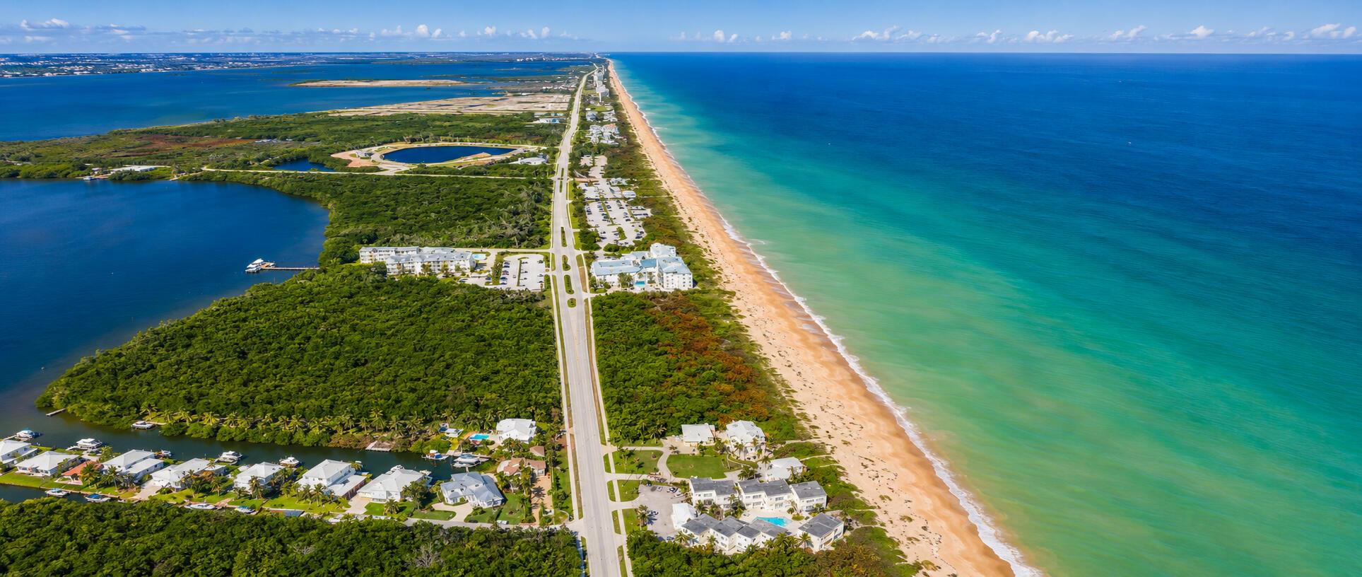 Image 4: North Coastal road and beachfront development view