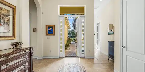 Image 2: Foyer, Mosaic Medallion, Plantation Shutters on Do