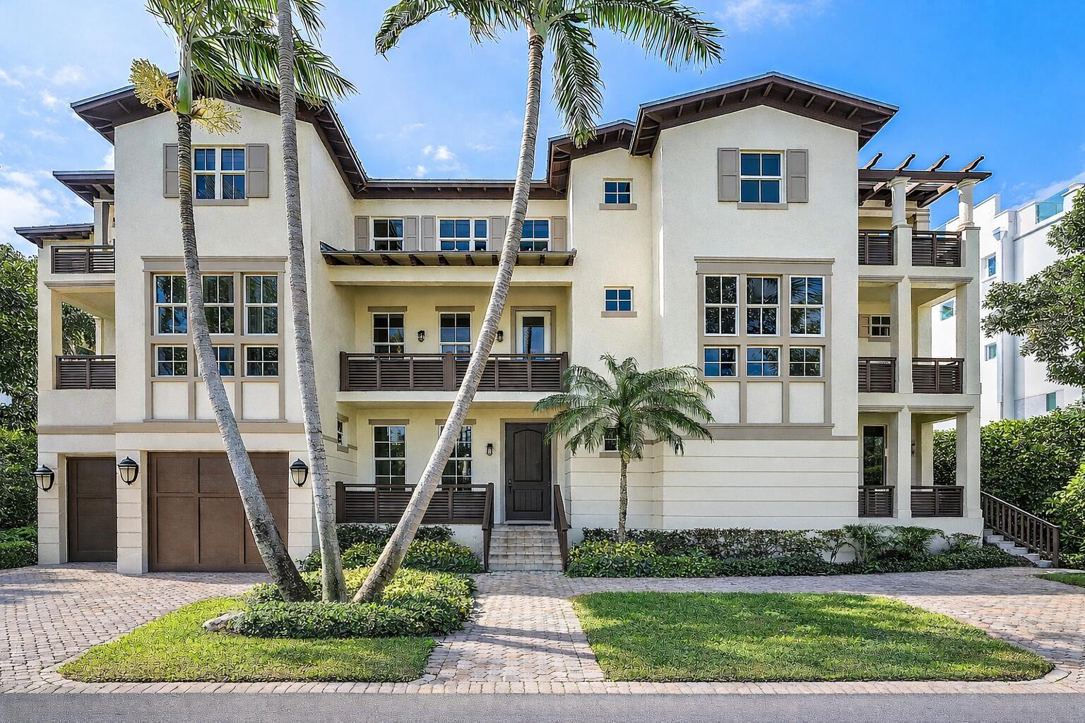 Image 3: Single family home located on a private drive with