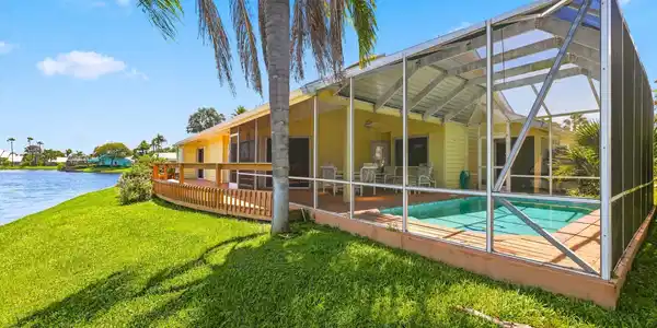 Image 4: Waterfront property featuring an expansive screene