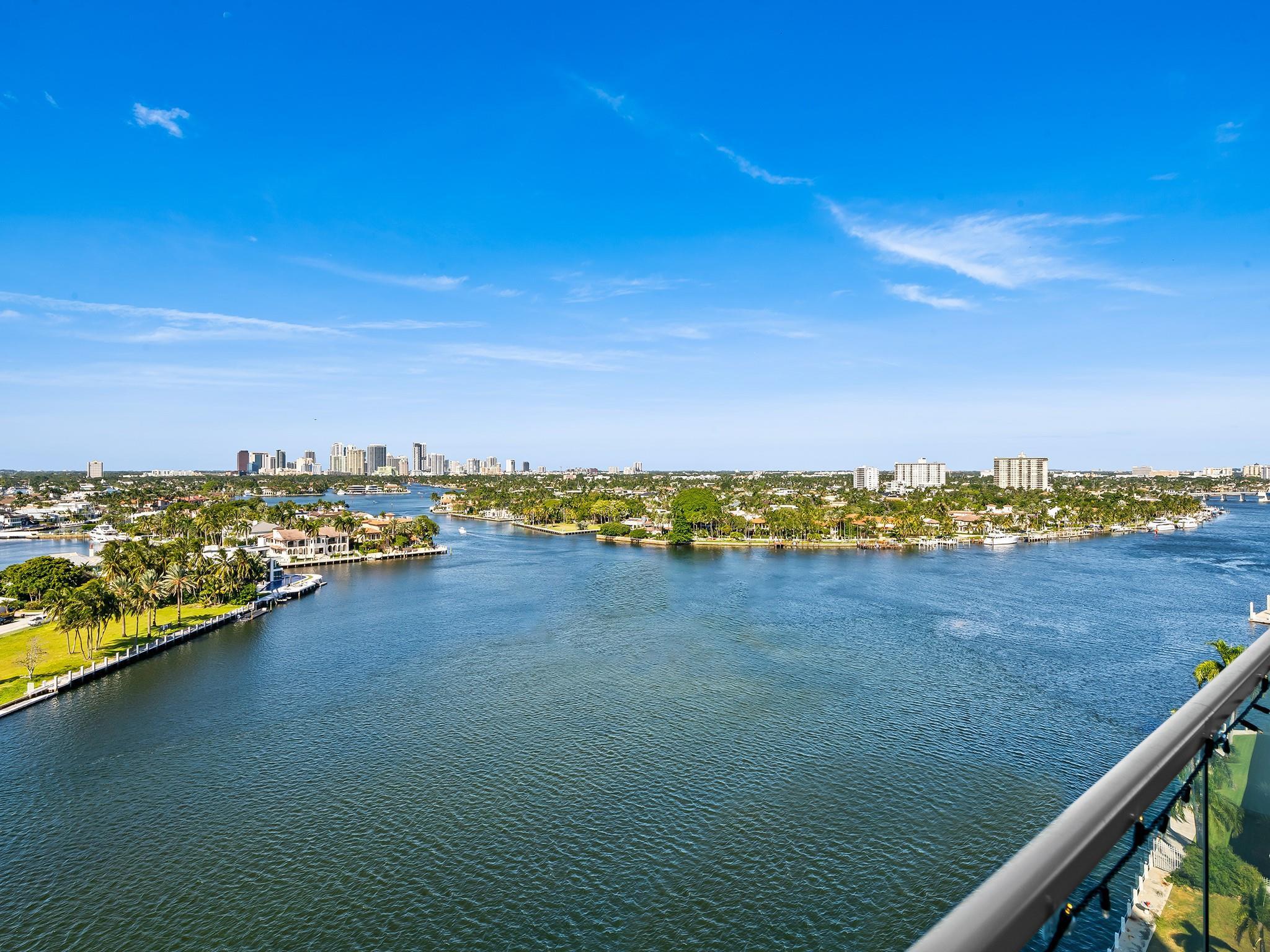Image 2: DIRECT VIEW OF INTRACOASTAL WATERWAY AND DOWNTOWN