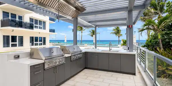 Image 3: Outdoor Grill area