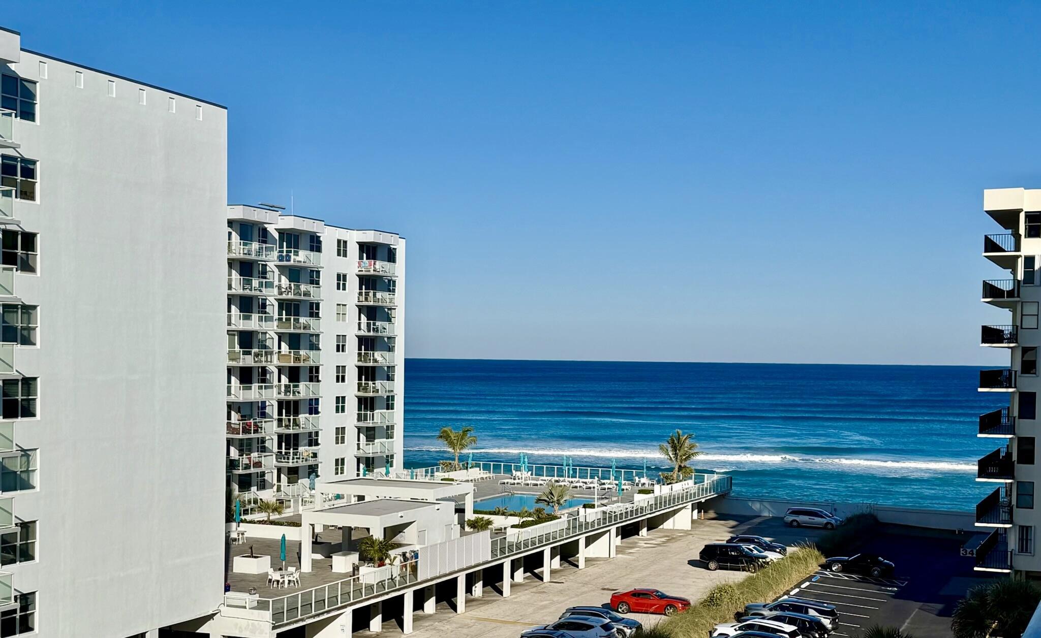 Image 3: OCEAN VIEW FROM CONDO DECK