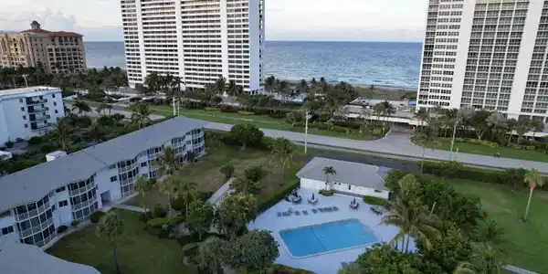 Image 4: Aerial pool View