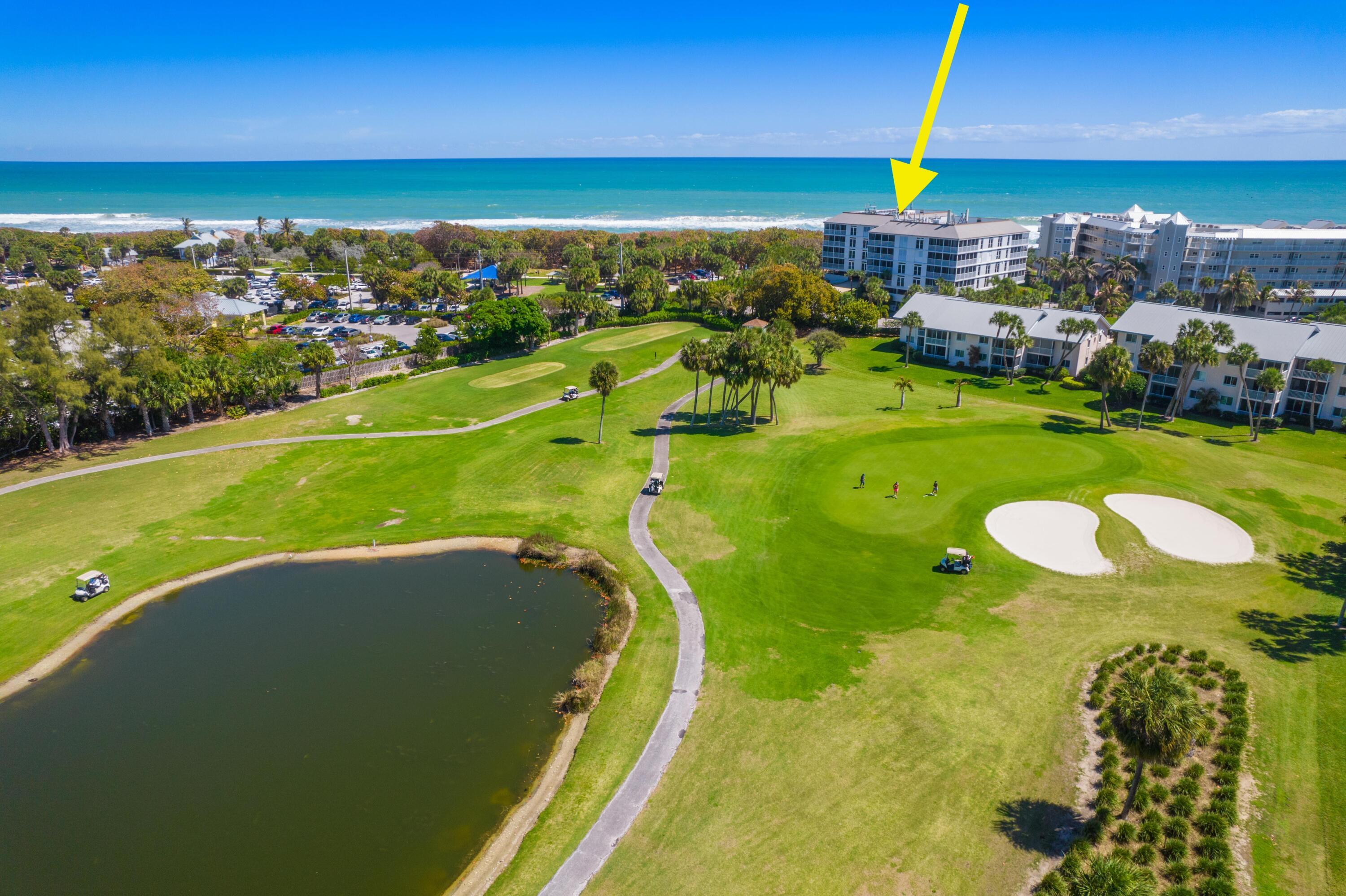 Image 4: Unit faces the golf course