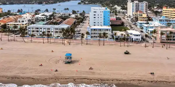 Image 2: BAKER BUILDING FROM THE OCEAN