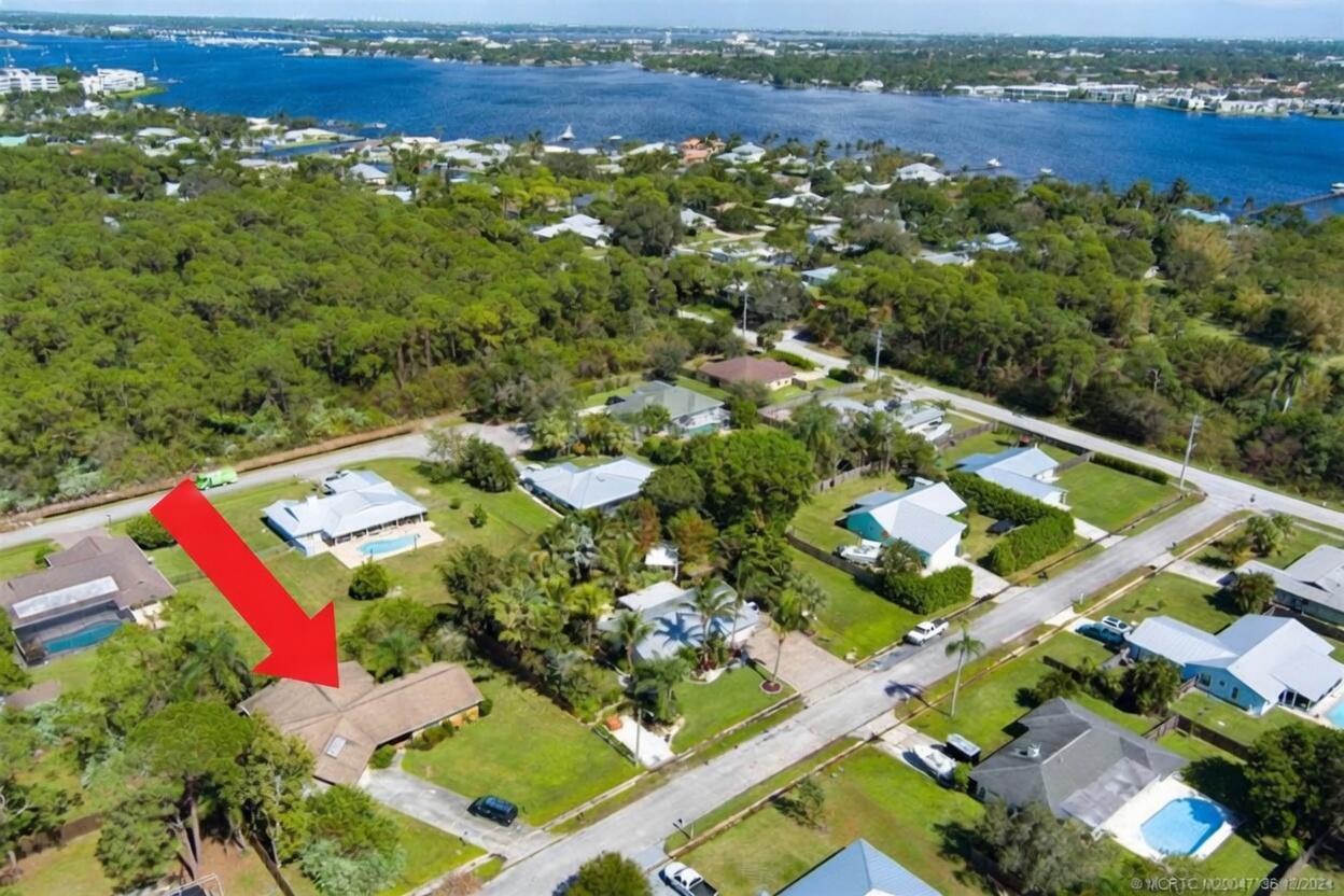 Image 1: South Fork of the St. Lucie River is about a half