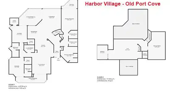 Image 2: Floor Plan: 1117 Marine Way E, K4L - 3 Beds, 3 Bat