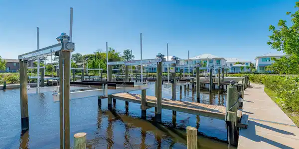 Image 2: Private deeded dock