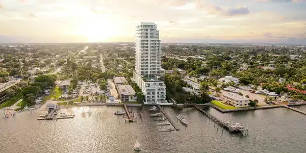 Image 4: ALBA_BUILDING_GOLDEN_HOUR_AERIAL_08_Web