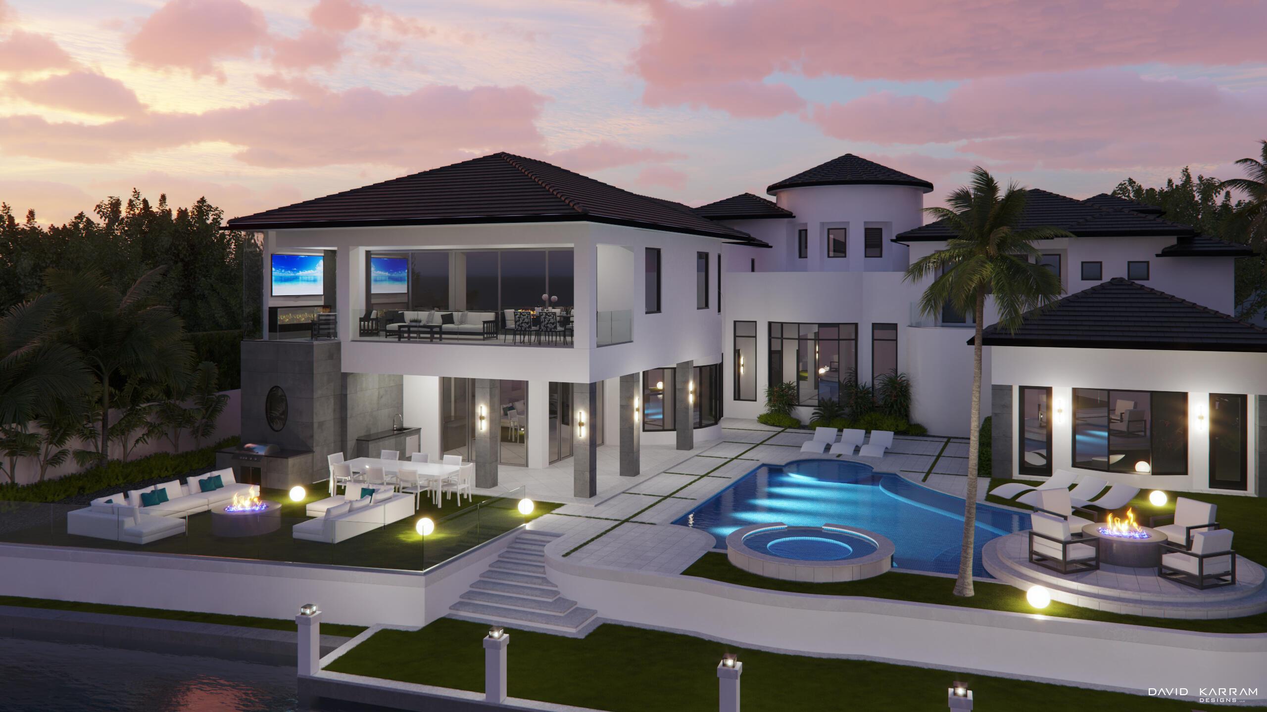 Image 1: 419 E COCONUT PALM ROAD_VIEW 05_REAR RAI
