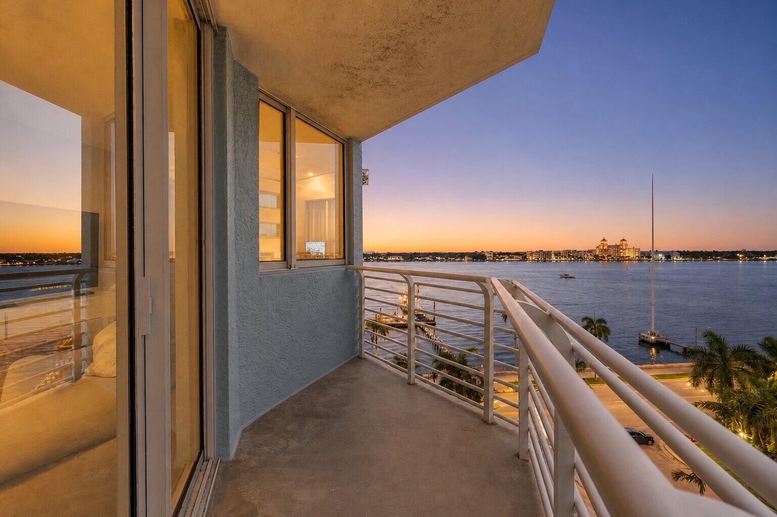 Image 3: Sunset View from Balcony
