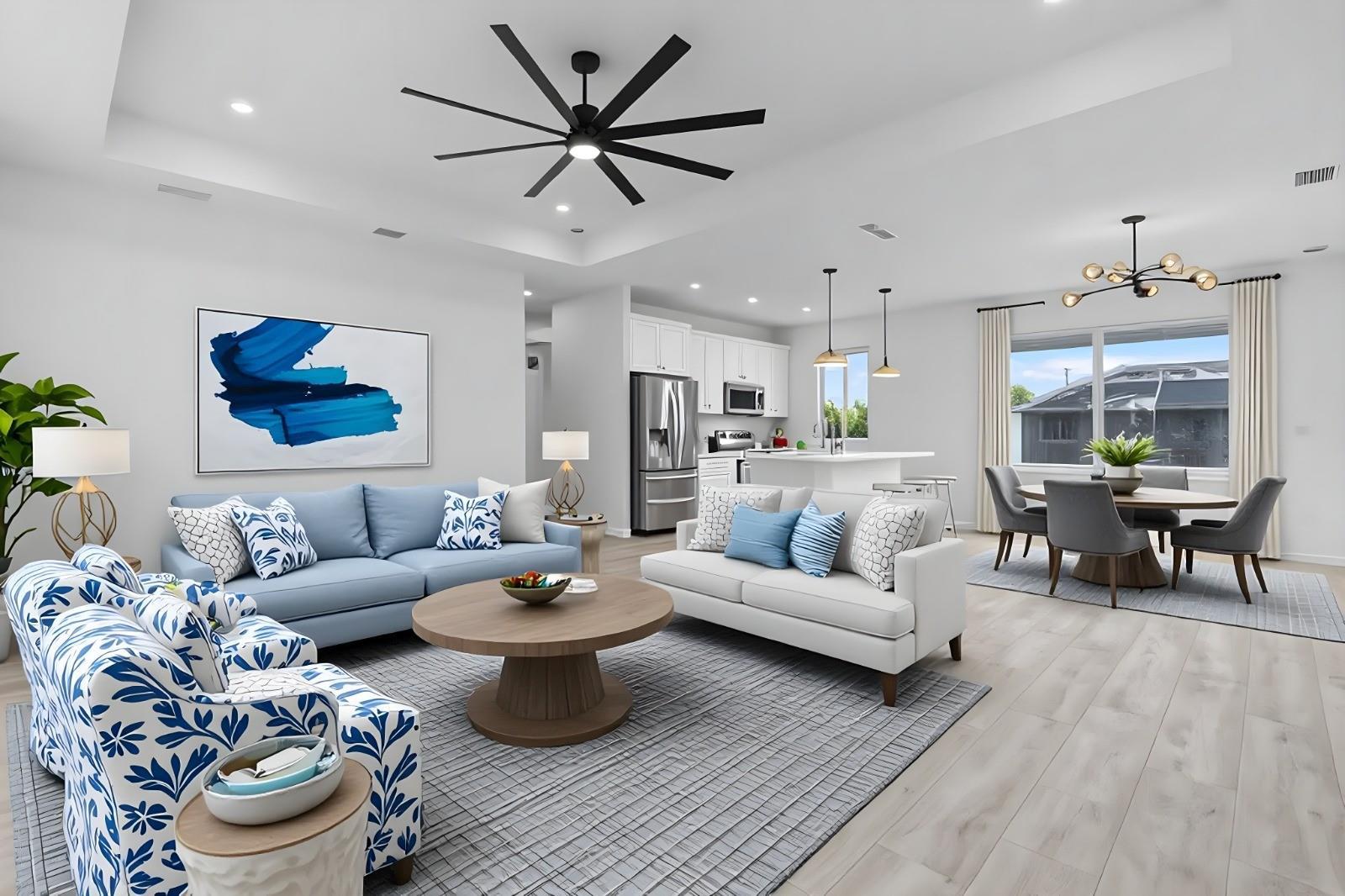 Image 3: Virtually Staged, ready for your touches!
