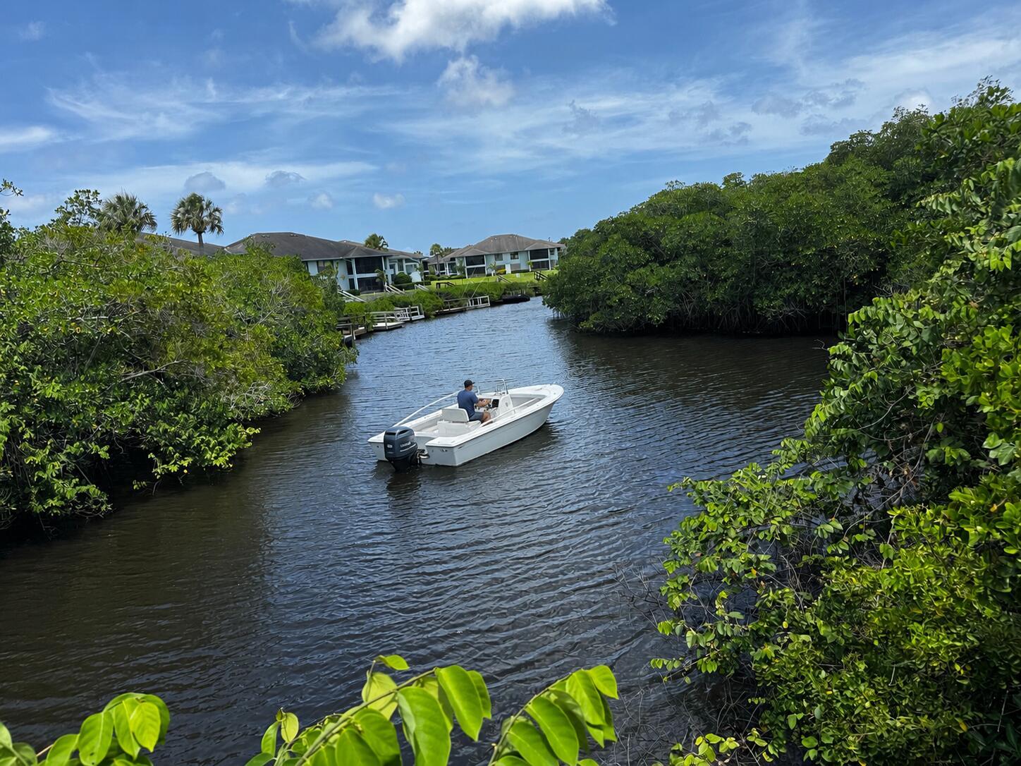 Image 1: Poppleton Creek. Ck for bridge clearance. St Lucie