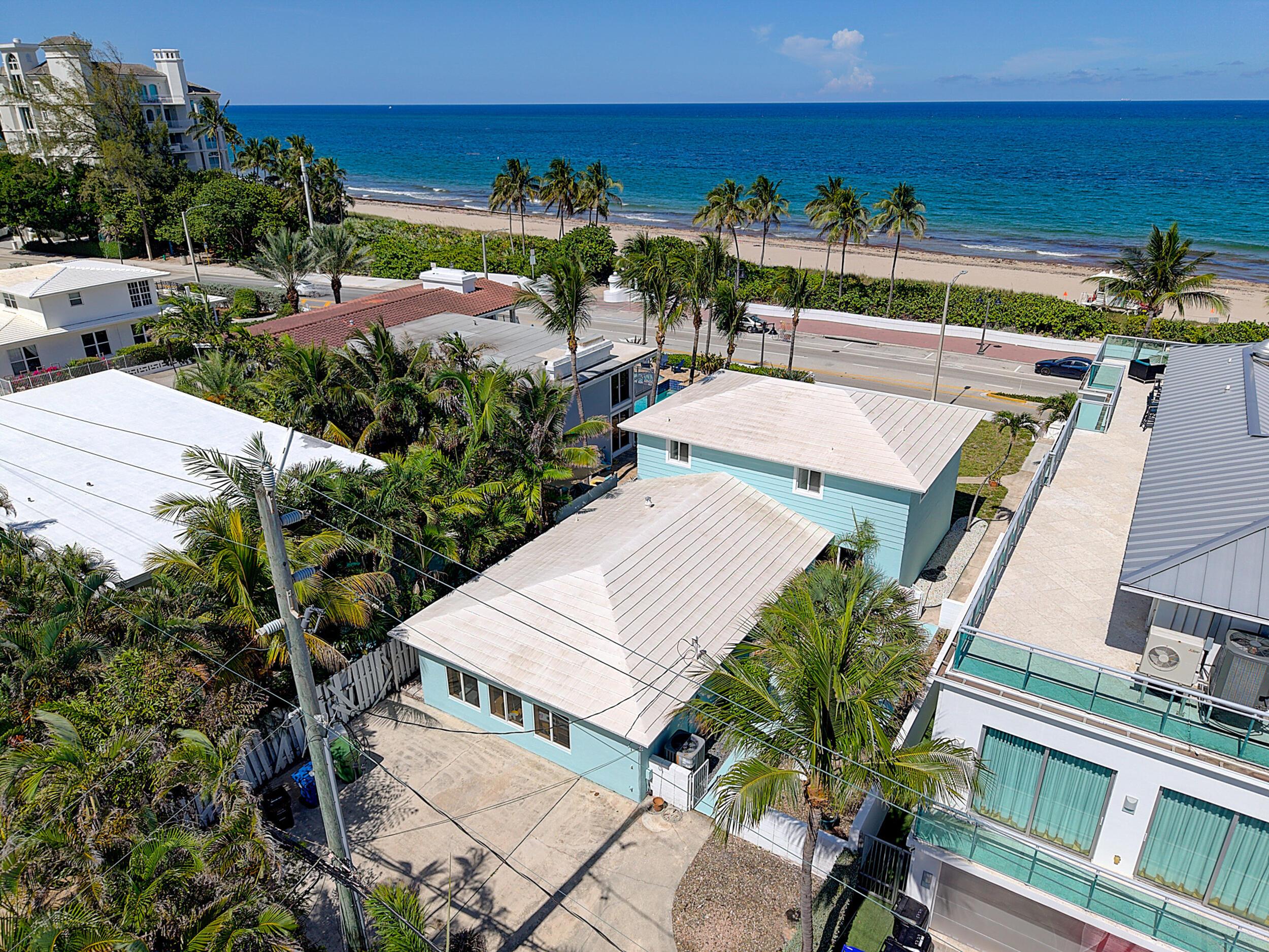 Image 4: oceanfront views from the living room, office/bedr