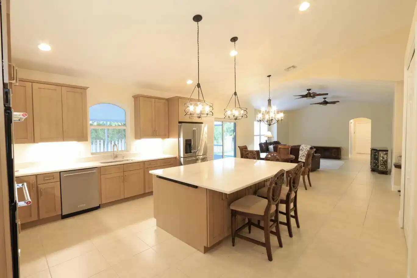 Image 1: ALL NEW WOOD CABINETRY