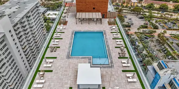 Image 2: Brand New Rooftop Pool Deck