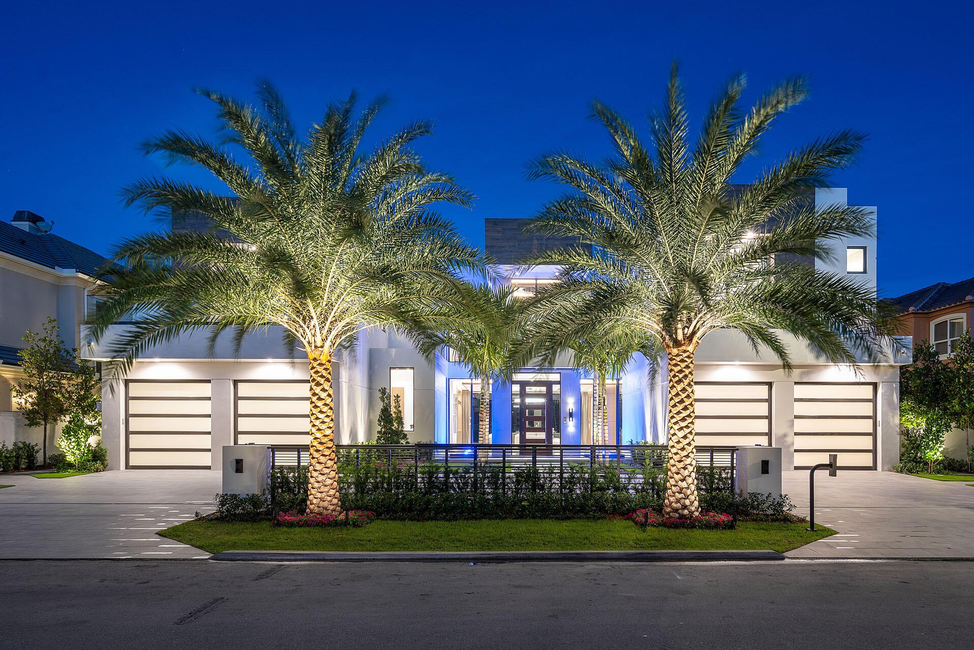 Image 2: 500_Alexander_Palm_Road_Dusk_02