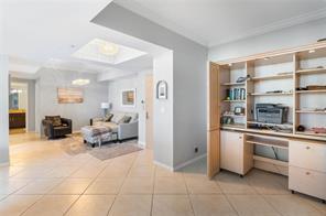Image 4: office area with built in, in open position