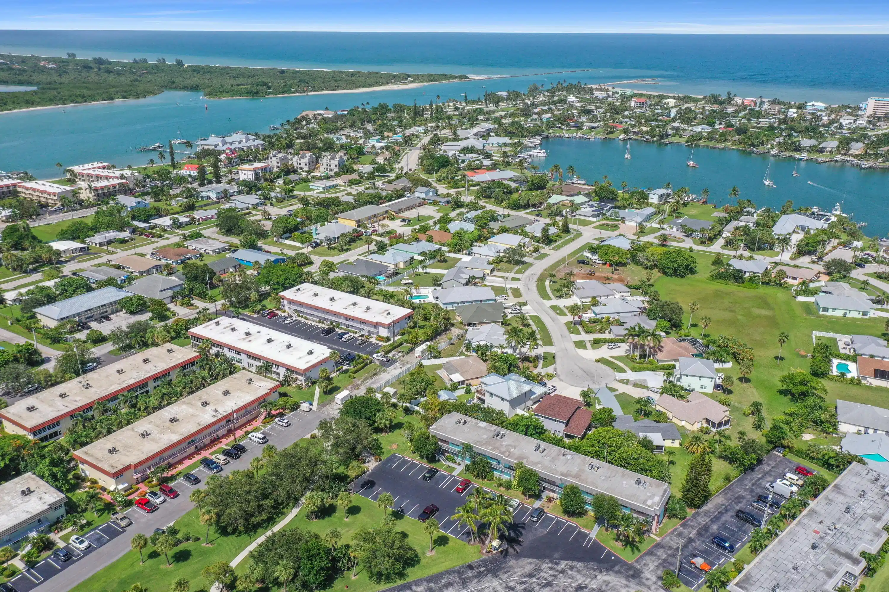 Image 1: Dockage is by lease and has direct ocean access