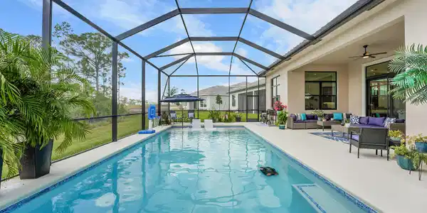 Image 2: 1.5 YR NEW A&G CUSTOM POOL