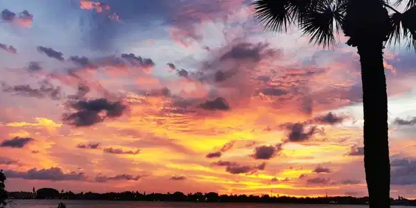 Image 2: Sunset View from Balcony