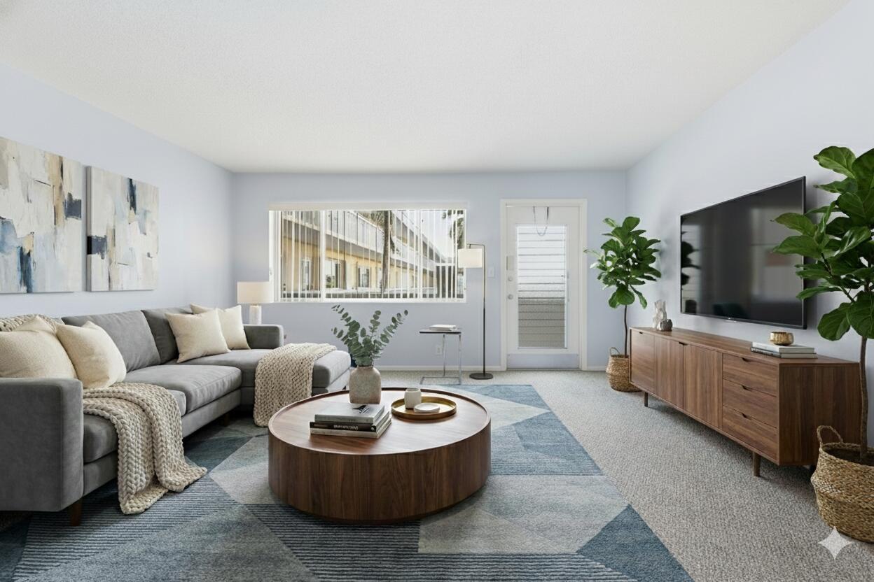 Image 3: Virtually Staged Living Area