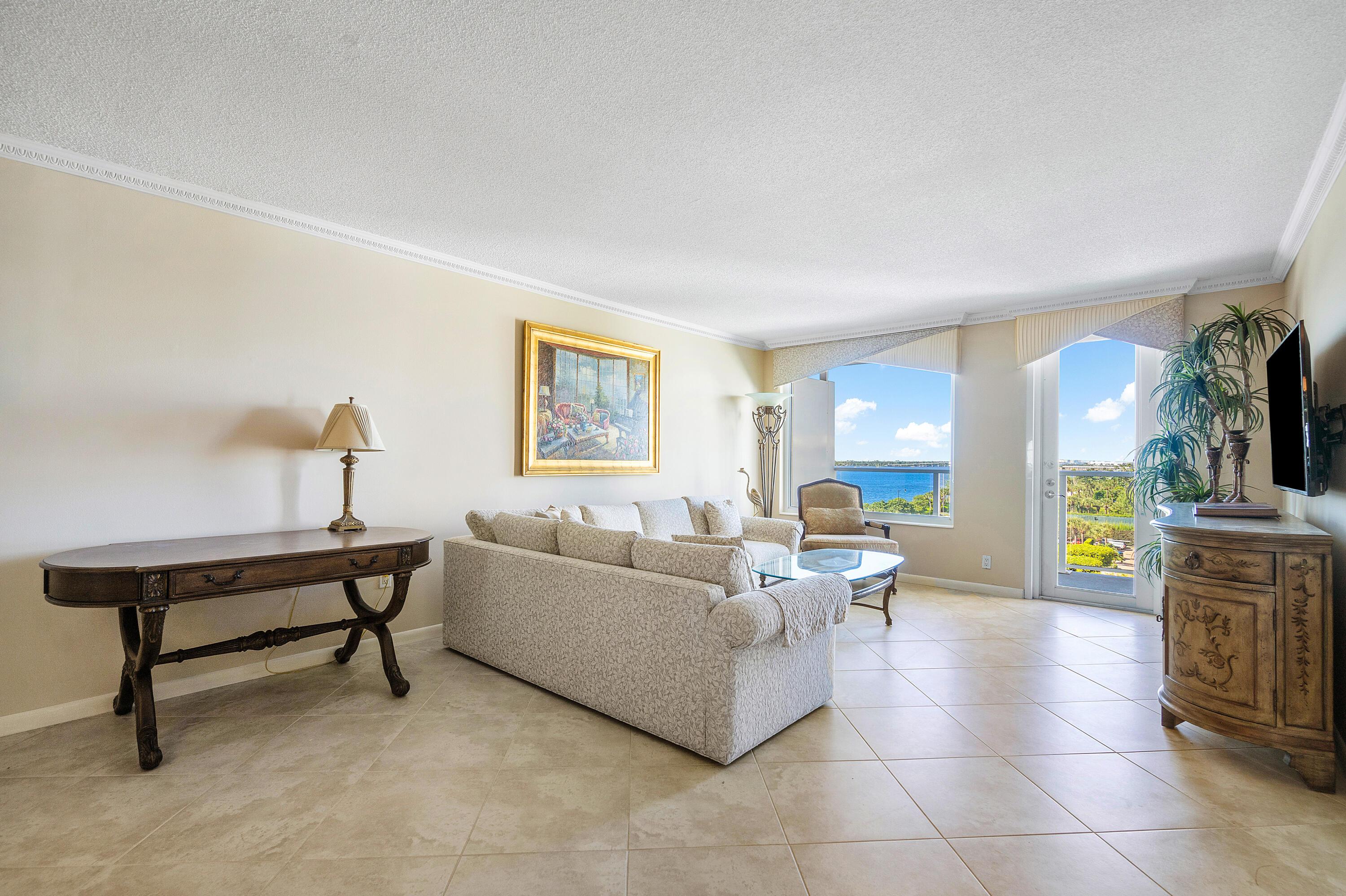 Image 4: Expansive Living Room w/ Views