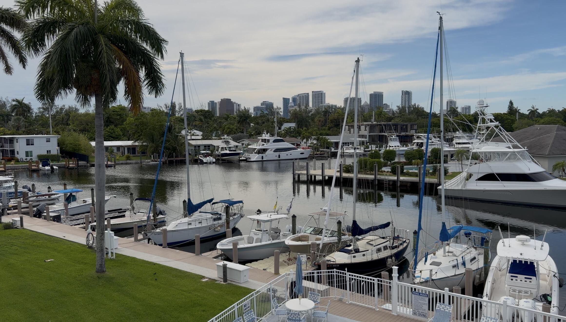 Image 1: Downtown Fort Lauderdale View from balcony