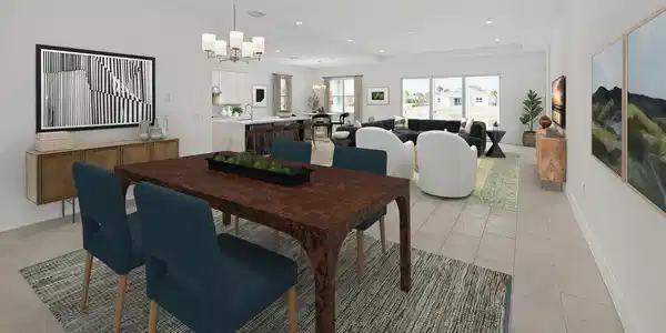 Image 4: Great Room Staged