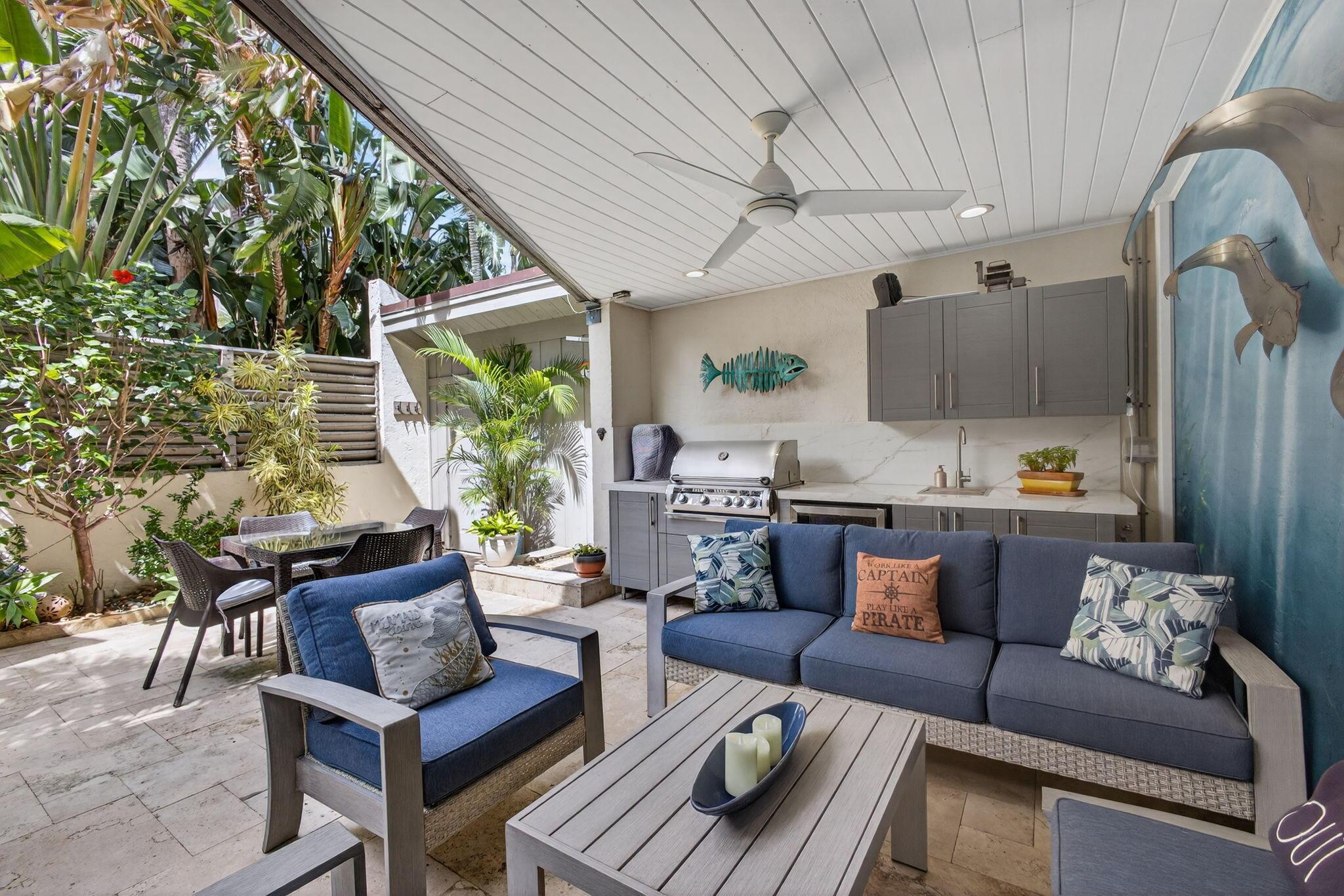 Image 4: Thoughtfully designed courtyard featuring dedicate