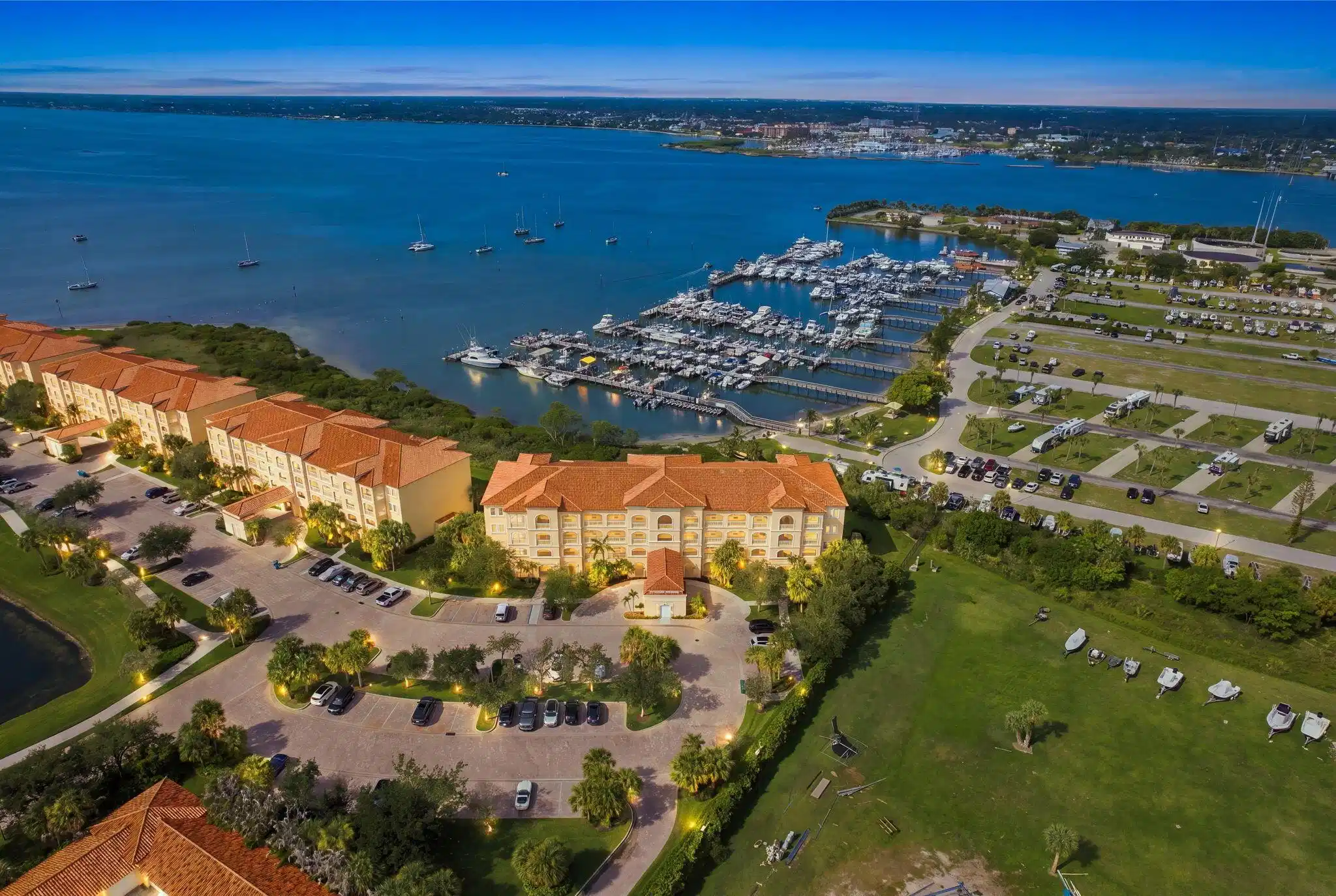 Image 1: Bldg 34 overlooking the Intracoastal Waterway and