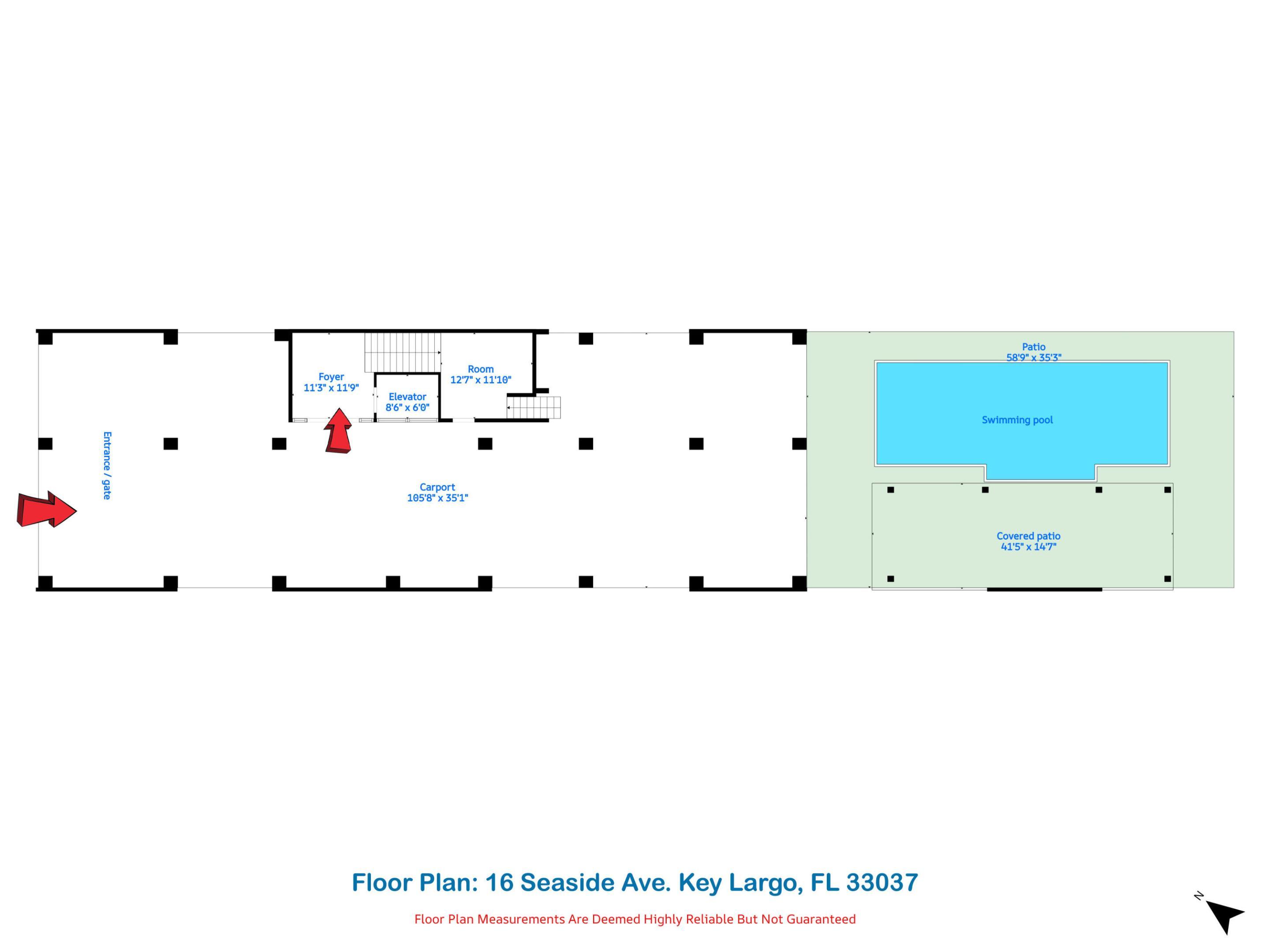 Image 4: 2 Floor Plan Entrance