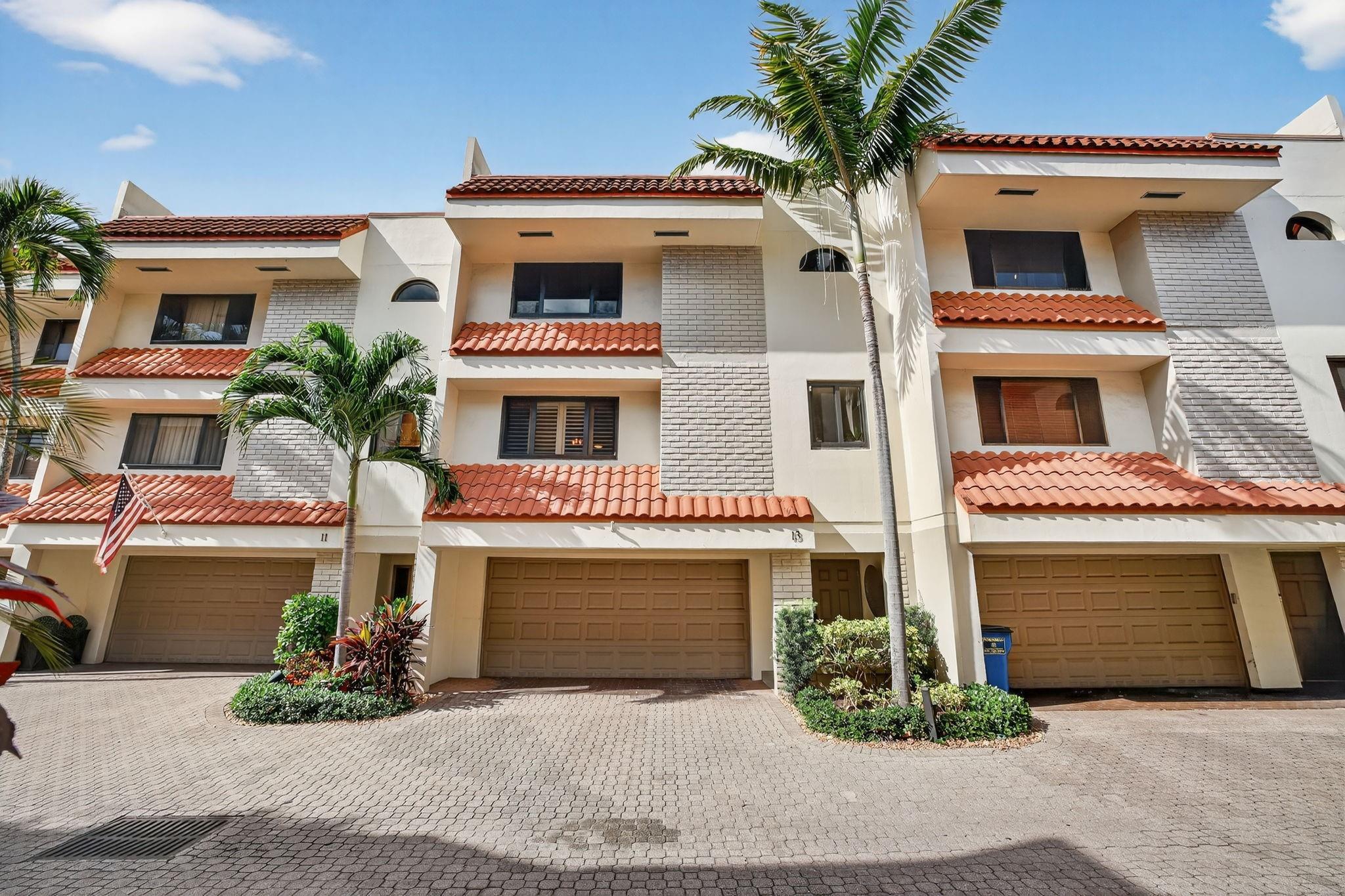 Image 2: Front of Unit with 2 car garage