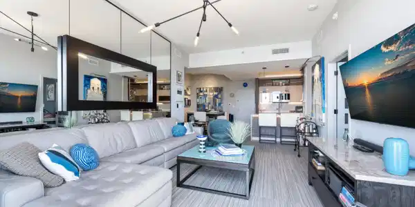 Image 3: Living room toward front door