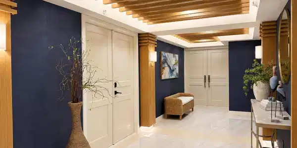 Image 2: Beautifully designed foyer as you come off the ele
