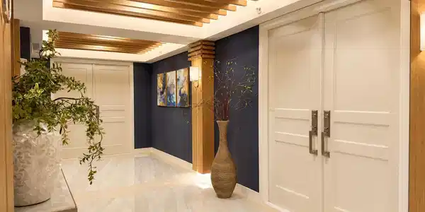 Image 3: This foyer on the 14th floor is the prototype for