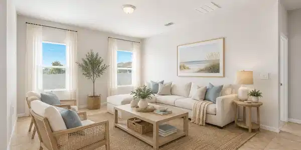 Image 2: Living room STAGED