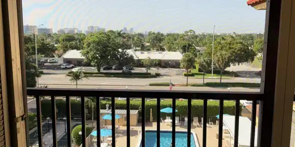 Image 2: view from balcony