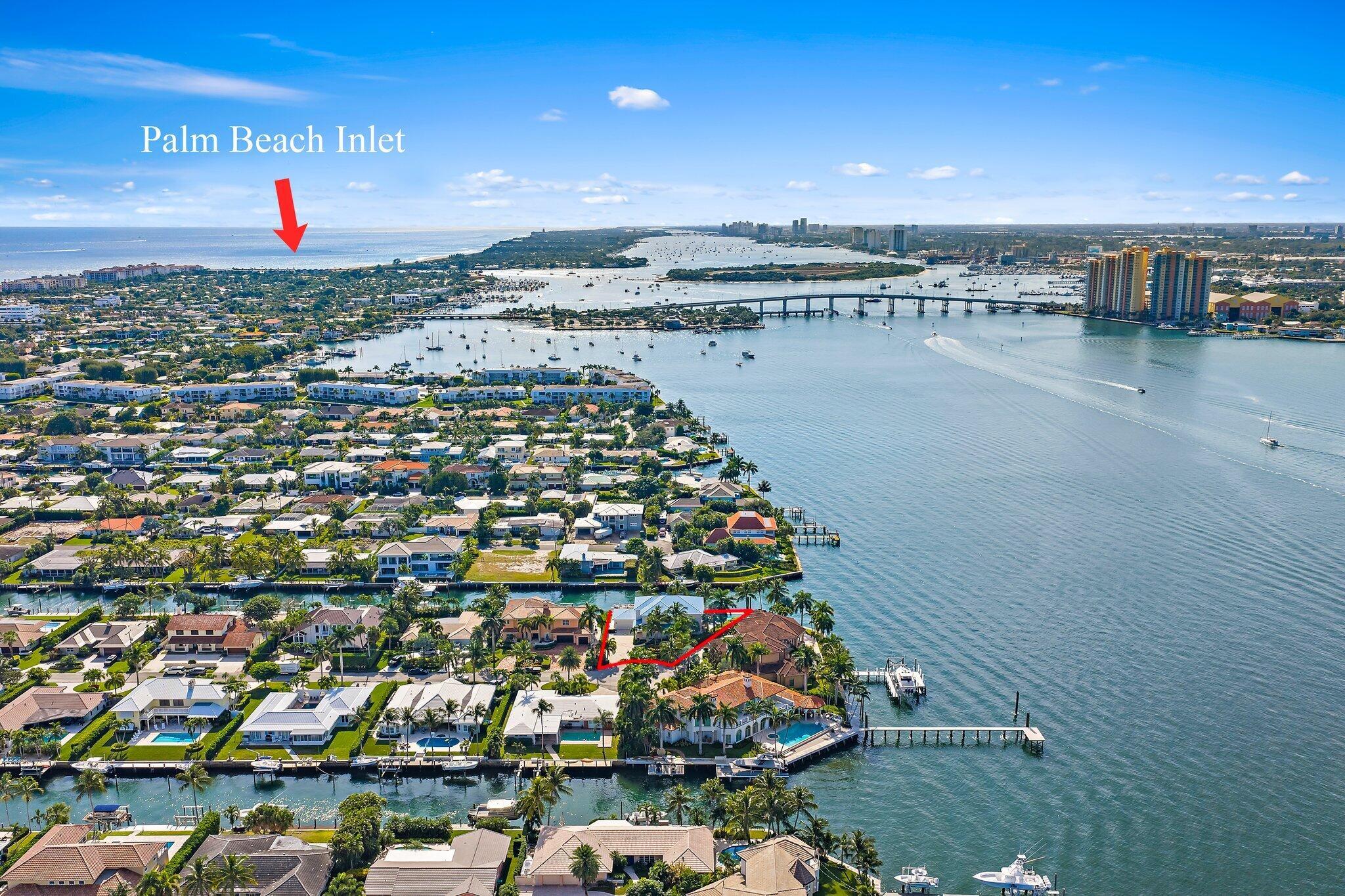 Image 4: View to Palm Beach Inlet