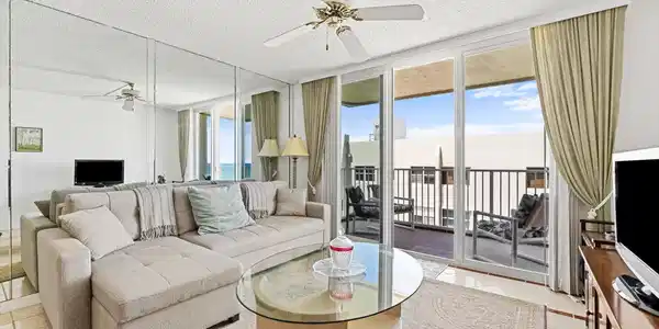 Image 2: 3540 S Ocean Blvd #604 - Living Room