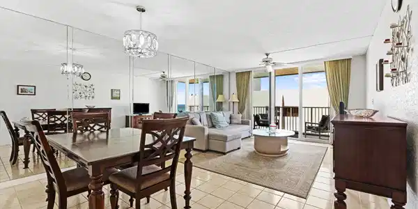 Image 4: 3540 S Ocean Blvd #604 - Living Room