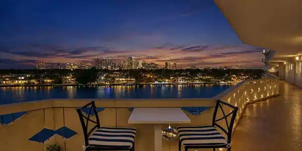 Image 4: Evening City Skyline View