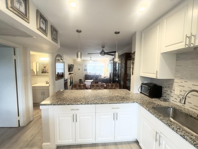 Image 3: Kitchen was renovated in 2019. Wall was removed to