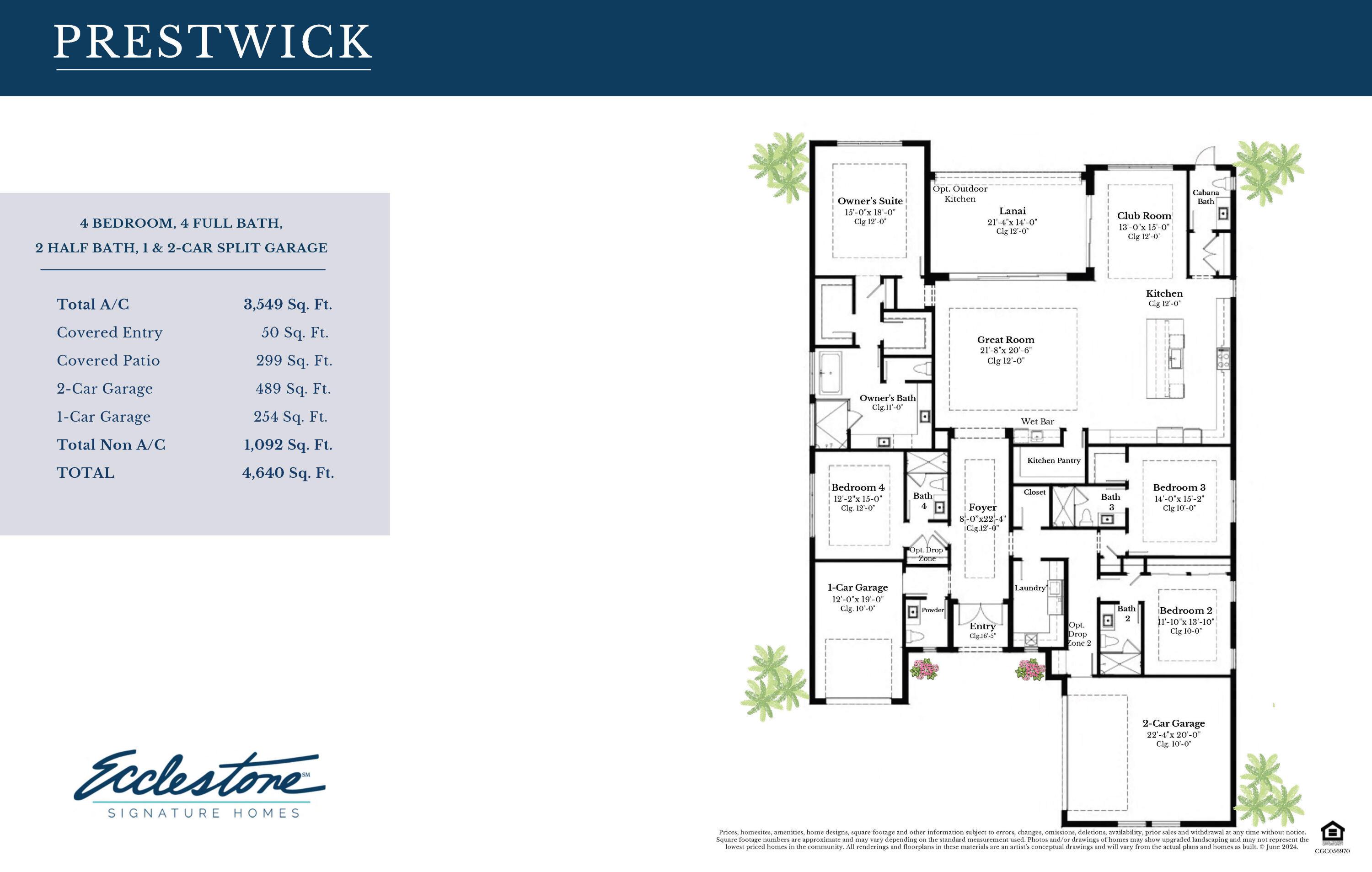 Image 2: Prestwick Floorplan