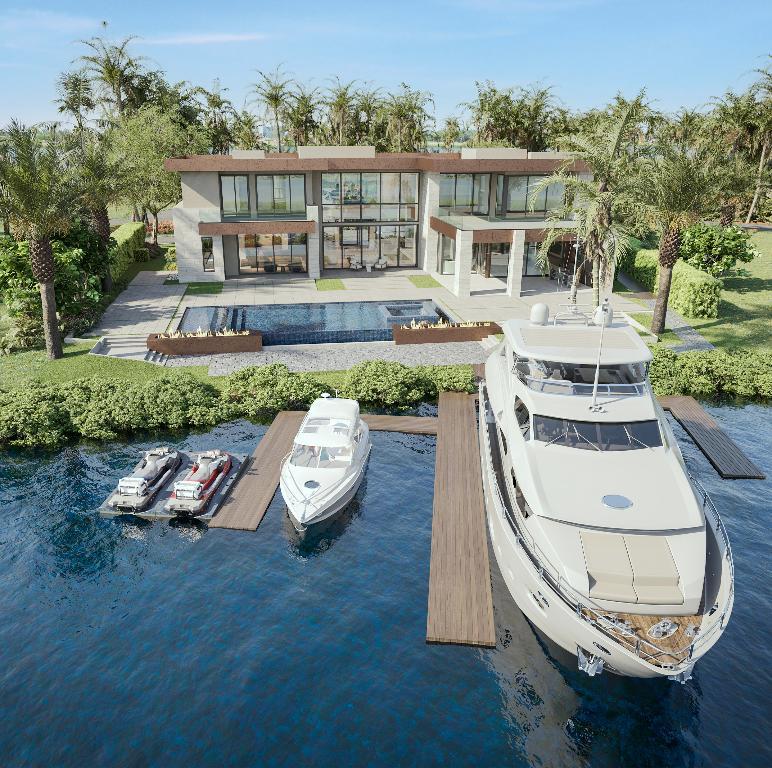 Image 2: Exterior Back Dock View