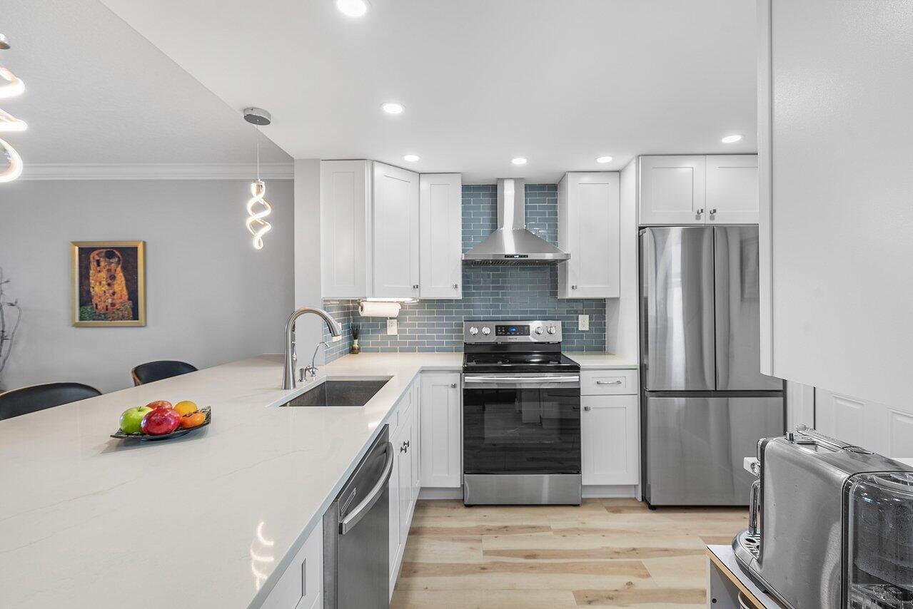 Image 4: PENDANT & RECESSED LIGHTING-DECORATOR RANGE HOOD