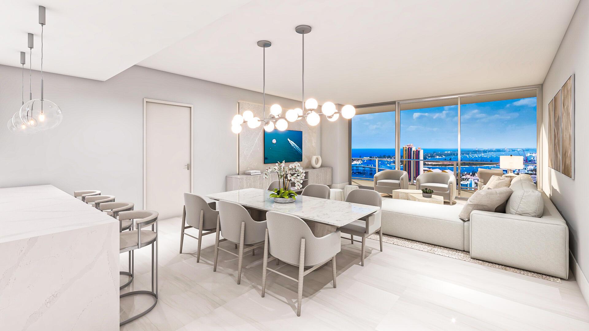 Image 4: DINING - DESIGNER RENDERING
Dining and Living Area