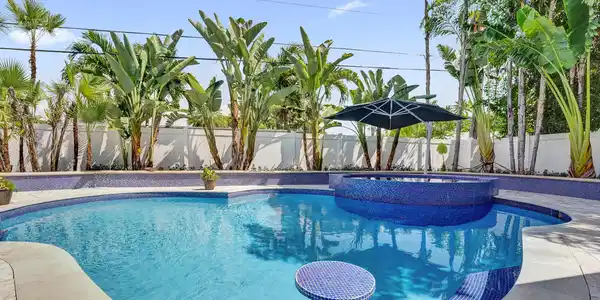 Image 3: Pool/spa area